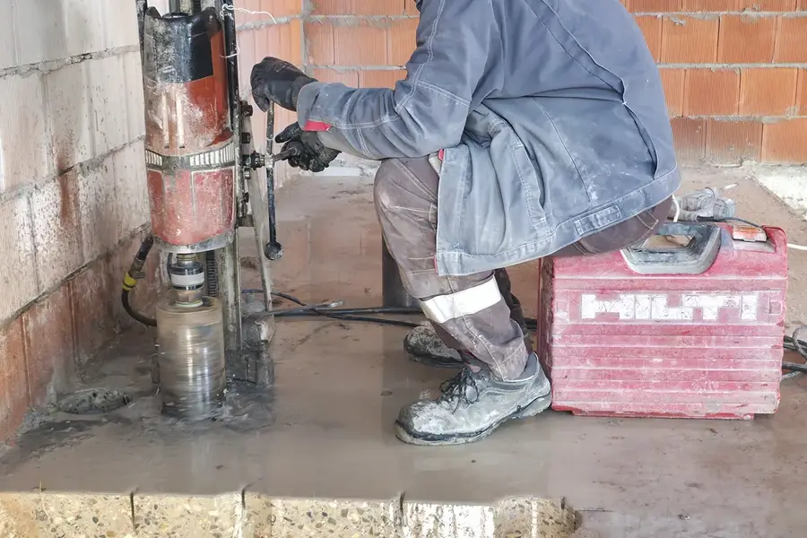 Hilti DD 250 · быстрая установка анкеров