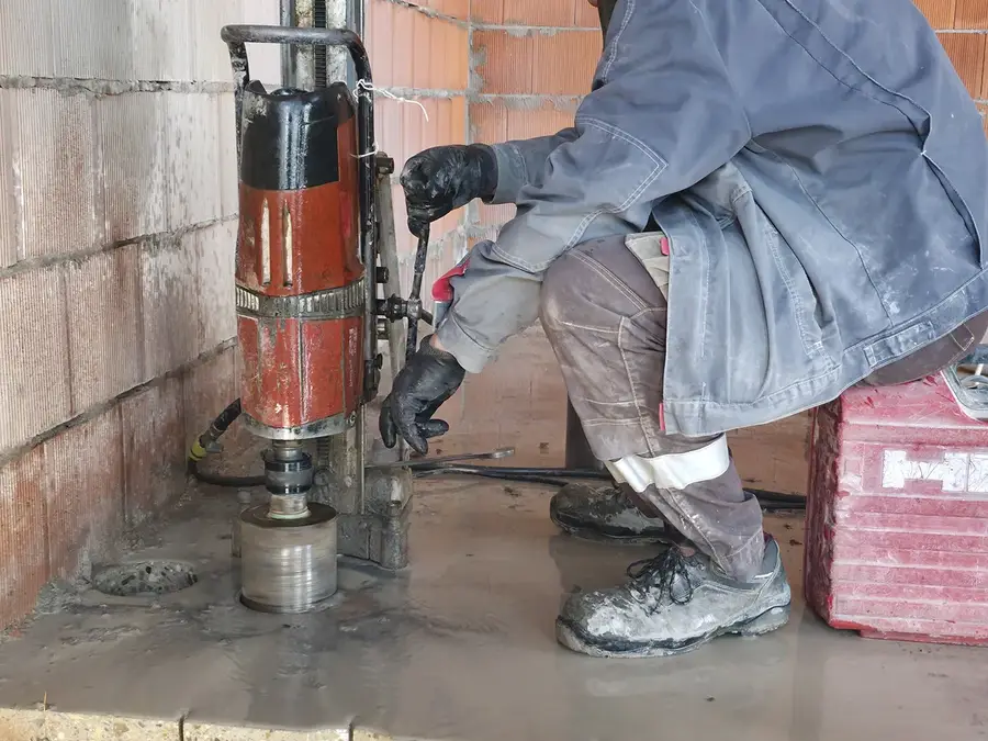 Hilti DD 250 в работе